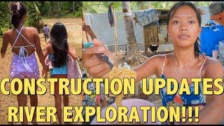  PROPERTY SECURITY WALL & RAY'S DAUGHTER'S HOUSE UPDATE. Off Grid Island Family Living Philippines