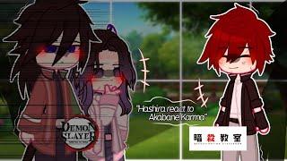 hashira react to karma akabane (Assassination classroom) (bad reaction ) (English dan Indonesia) 1/?