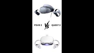 PSVR 2 vs QUEST 2  COMPARATIVA #shorts #vr #psvr2 #quest2 #psvr2vsquest2