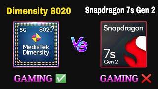 Snapdragon 7s gen 2 vs Dimensity 8020 | Dimensity 8020 versus Snapdragon 7s gen 2