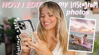 How to edit your IG photos *step-by-step* | aesthetic feed + favorite apps 