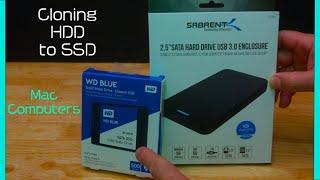 How to Clone a Hard Drive to SSD (Mac computers)