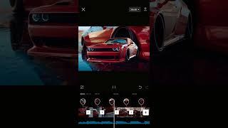 Dodge Challenger edit tutorial  Capcut tutorial  #trending #edit #viralshort #dodge #capcut