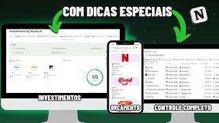 Melhores Templates de Finanças no Notion para 2025! (Despesas, Investimentos e mais)