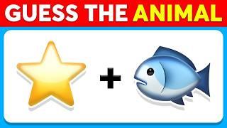 Guess The Animal By Emoji | Animal Emoji Quiz