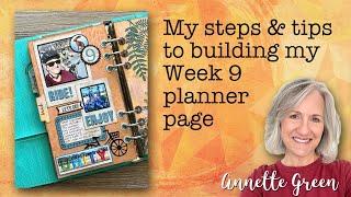 Week 9 - Steps & Tips for my Planner Page