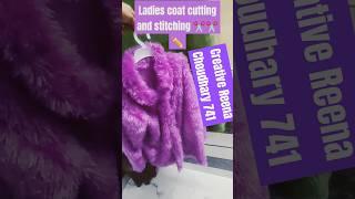 Ledies cort cutting and stitching easy method #fashion #trendy # tutorial #designer #cuttingandstitc