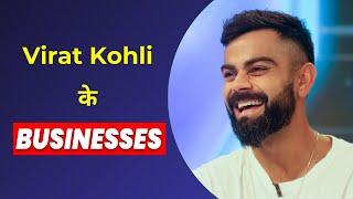 Virat Kohli Businesses & Investment | Cricket to business journey of Virat Kohli