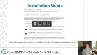 OpenNMS 101 - Module 1a: Installation via RPM (RHEL/CentOS)