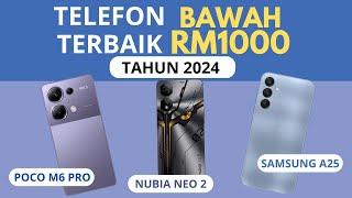 Smartphone Terbaik Bawah RM1000, RM900, RM800 Tahun 2024 Malaysia