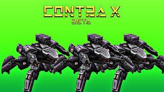 USA Cybernetic Spider Robot vs GLA Toxin (CONTRA X BETA MOD) C&C Generals Zero Hour