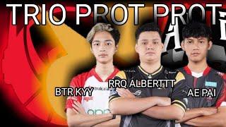 PARTYAN YANG SELALU BIKIN KETAWA !!! RRQ ALBERT AE PAI BTR KYY || PRO PLAYER MLBB