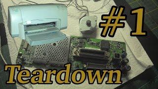 Teardown #:1 HP DESKJET 930c Printer