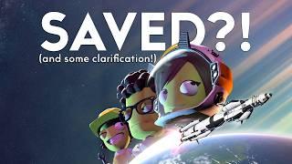 Kerbal Space Program 2 - SAVED!?  New Owner (and some clarification!)