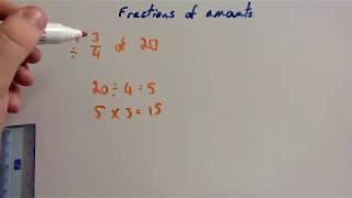 Fractions of Amounts - Corbettmaths