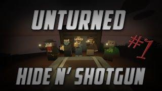 Unturned Hide N' Shotgun - Episode #1 [Funny Moments]