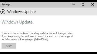 How To Fix Windows Update Error 0x800705b4 in Windows