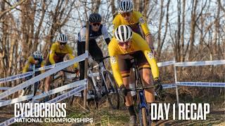 2024 Cyclocross National Championships - Day 1 Recap