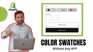 How To Add Stylish Color Swatches in Shopify - Dawn 9.0.0 Updated