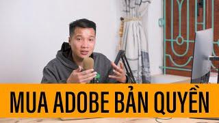 Mua Adobe bản quyền - Hỏi & Đáp