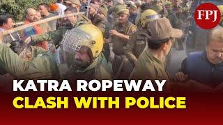 J&K Police Crack Down on Protesters Opposing Vaishno Devi Ropeway Project