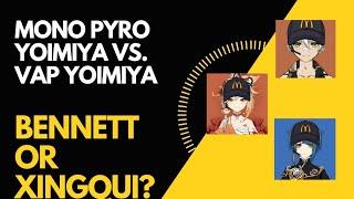 Mono pyro Yoimiya vs. Vape Yoimiya - Genshin Impact