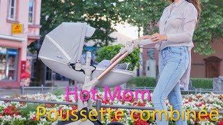 Hot Mom Poussette combinée poussette et nacelle | Nouveau design
