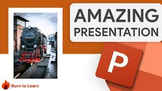 Amazing PowerPoint Presentation Tutorial! #train  #powerpointtemplate #powerpointtutorial #ppt