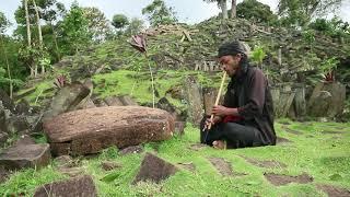 Traditional Sundanese Suling Flute in Gunung Padang | West Java, Indonesia