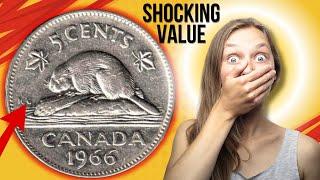 Top Valuable Canadian Nickels from 1965 to 2008 | Coins Worth Up to $35,000!