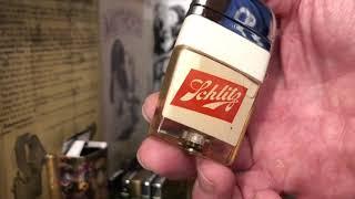 Vintage Scripto Vu-Lighter Schlitz Beer