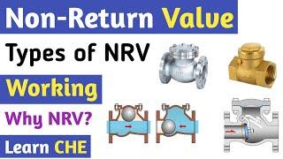 Non Return Valve (NRV) | Types of Non-Return Valve |  Why is Non-Return Valve Important?