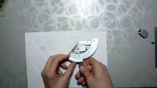 Universal 0-320 Degree Bevel Protractor