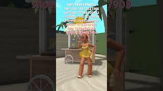 "BADDIE MOM" SUMMER OUTFIT CODES!#roblox #bloxburgroleplay #robloxbloxburg #outfitcodes