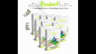 eCom Product List Reviews and Bonus by Devid Farah