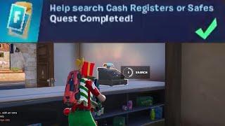 Help search Cash Register or Safes Fortnite