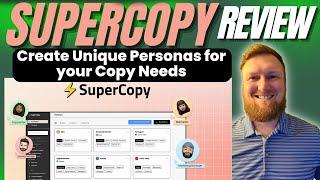 SuperCopy AI Review: Create Unique Persona's for Creative On Point Content