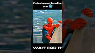 Coolest marvel transition ever  Wait for it #shorts #marvel #transition