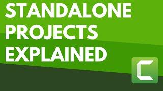 Standalone Projects Explained - Camtasia 2021 (Windows)