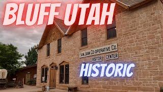 Historic Fort Bluff Utah - Sand Island Petroglyphs