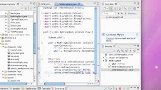 Android Application Development Tutorial - 64 - Drawing Bitmaps to Canvas View