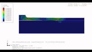 Cohesive Element Traction Separation  Law