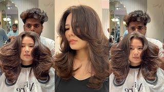 BUTTERFLY HAIRCUT TUTORIAL STEP BY STEP ||LAYERD HAIRCUT|| BUTTERFLY HAIRCUT|| INSTAGRAM HAIRCUT||