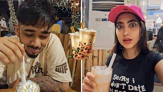 She took me to a Korean Cafe  ft S8UL Gaming House & Kabbadi VLOG