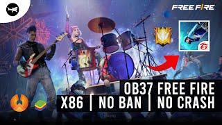 Free Fire OB37 x86 for Phoenix OS Free Fire Stopped working Fix & Black Screen Fix | OB36 X86