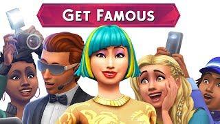 THE SIMS 4 GET FAMOUS EXPANSION | TRAILER ANALYSIS