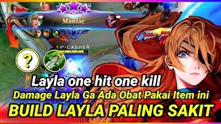 1HIT BUILD LAYLA SEASON SEKARANG - BUILD LAYLA TERSAKIT 2022 TOP GLOBAL LAYLA MOBILE LEGENDS