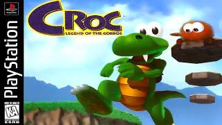 Croc: Legend of the Gobbos PS1 Longplay - Casual 100% Full Game Walkthrough