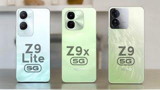 iQOO Z9 Lite 5G vs iQOO Z9x 5G vs iQOO Z9 5G