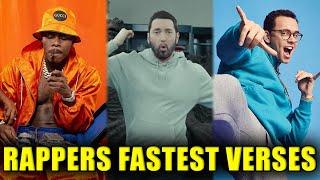 Rappers' Fastest Verses